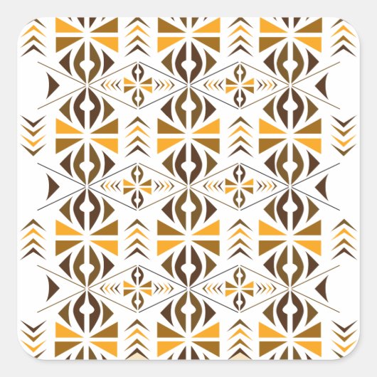 Sticker Carré Navajo (Devant)