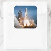 Sticker Carré "Navette Spaciale" (Sac)