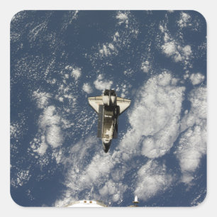 Sticker Carré Navette spatiale Endeavor 10