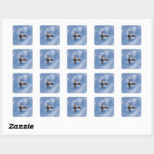Sticker Carré Navette spatiale Endeavor 26 (Feuille)