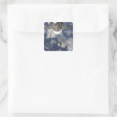 Sticker Carré Navette spatiale Endeavour 8 (Sac)