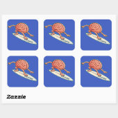 Sticker Carré Navigation mentale (Feuille)