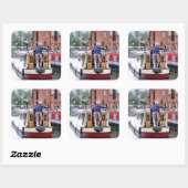 STICKER CARRÉ NAVIRES (Feuille)
