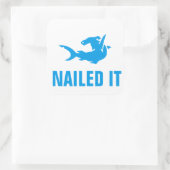 Sticker Carré Ncloué (Sac)