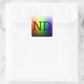 Sticker Carré ND (NeuroDiverse) (Sac)