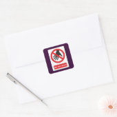 Sticker Carré ne touchez pas (Enveloppe)