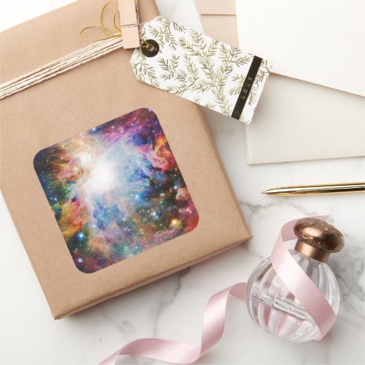 Sticker Carré Nebula (Cadeaux)