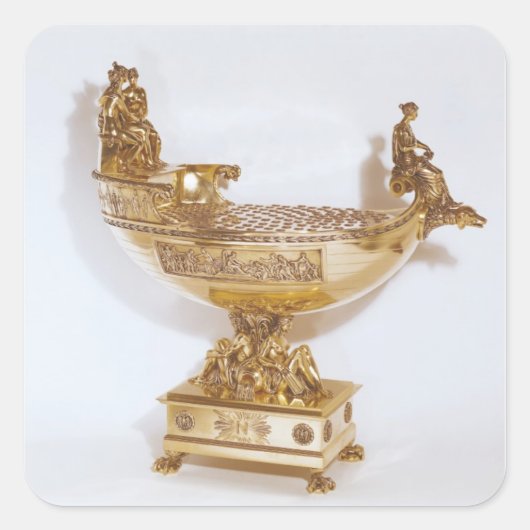 Sticker Carré Nef appartenant à l'impératrice Josephine de (Devant)