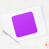 Sticker Carré Neon Purple Large (Enveloppe)