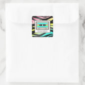 Sticker Carré Neon Zebra Impression & Bande de cassette Personna (Sac)