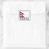 Sticker Carré Népal (Sac)
