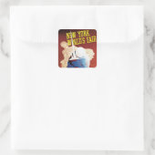 Sticker Carré New York World's Fair (Globe) (Sac)