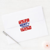Sticker Carré NEWT Gingrich 2012 (Enveloppe)