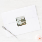 Sticker Carré Niagara Falls, de l'île de Goat (Enveloppe)