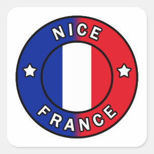 Sticker Carré Nice France