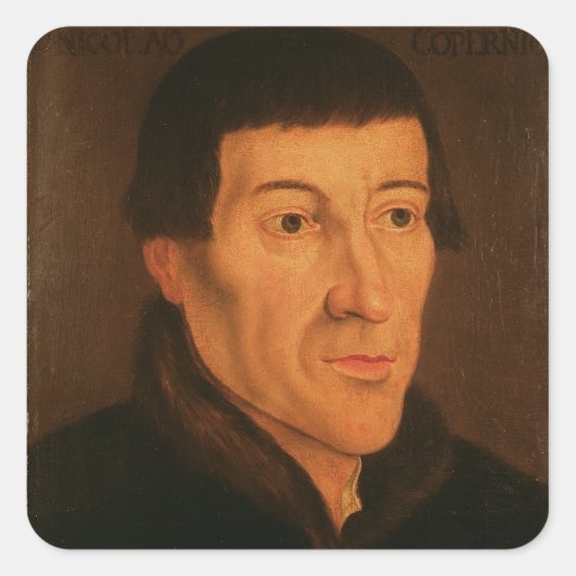 Sticker Carré Nicholas Copernicus, c.1776 (Devant)