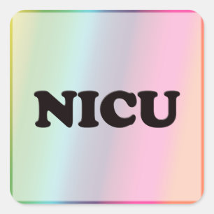 STICKER CARRÉ NICU