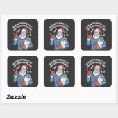 Sticker Carré Noël 2026, (Feuille)