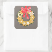 Sticker Carré Noël Pepparkakor (Sac)