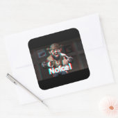 Sticker Carré Noice ! Badaz Beard 3D (Enveloppe)