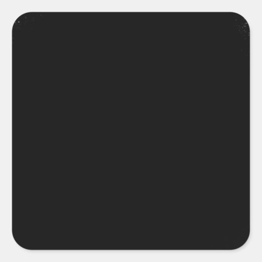 Sticker Carré noir de tabagisme (Devant)