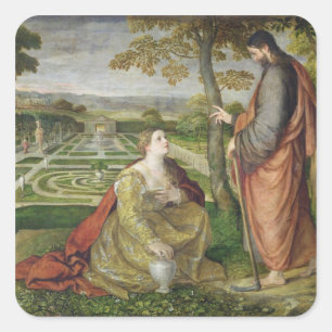 Sticker Carré Noli Me Tangere