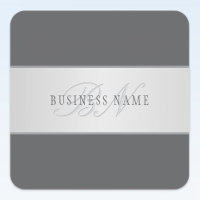 Nom élégant & Monogramme Lettrage (ou autre texte)
