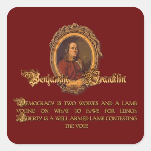 Sticker Carré non défini (Devant)