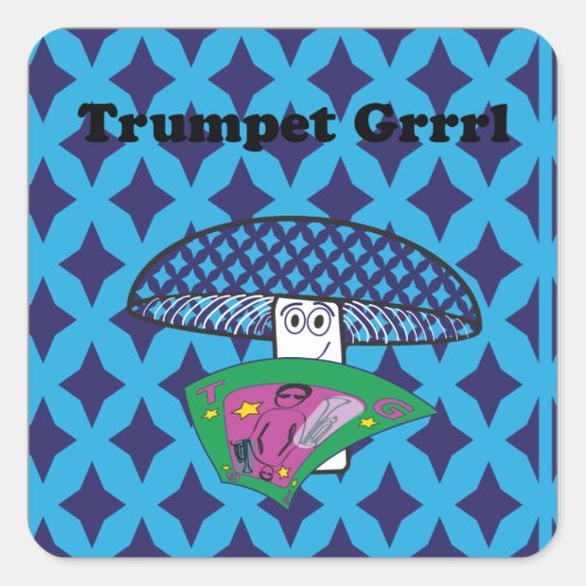 Sticker Carré non défini (Devant)