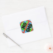 STICKER CARRÉ NON OGM (Enveloppe)