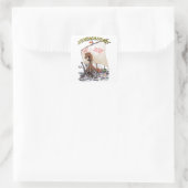 STICKER CARRÉ NORMANDIE PARIS (Sac)