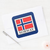 Sticker Carré Norvège (Enveloppe)