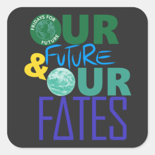 STICKER CARRÉ NOTRE AVENIR ET NOS GRAISSES
