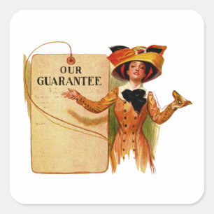 Sticker Carré Notre garantie
