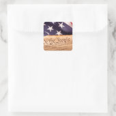 Sticker Carré Nous le peuple 1 (Sac)