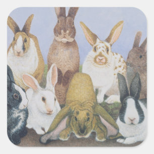 Sticker Carré Nous sommes tous des oreilles