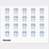 Sticker Carré Nous sommes une équipe (Feuille)