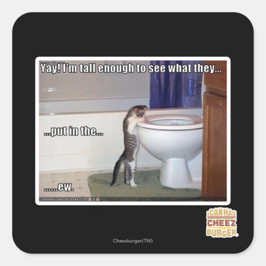 Sticker Carré nouveau (Devant)