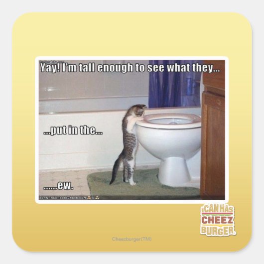 Sticker Carré nouveau (Devant)