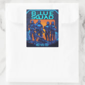 Sticker Carré Nouveau document PUBG (Sac)