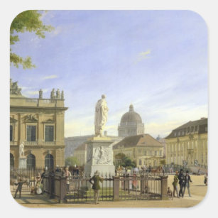 Sticker Carré Nouveau Guardshouse, arsenal, Palace de prince et