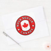 Sticker Carré Nouvelle-Écosse Canada (Enveloppe)