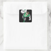 Sticker Carré Nouvelle lanterne verte 6 (Sac)