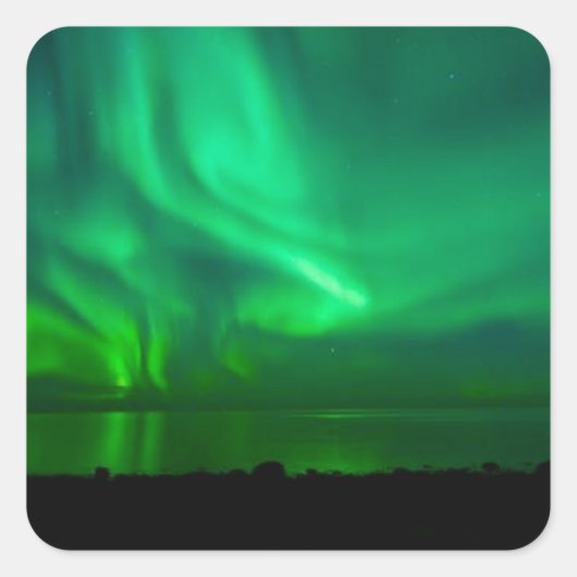 STICKER CARRÉ NUIT D'AURORAS (Devant)