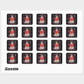 Sticker Carré Nuit étoilée (Feuille)