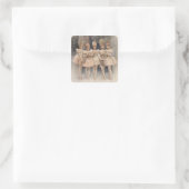 Sticker Carré Nutcracker Ballet, The Mirliton Dancers (Sac)