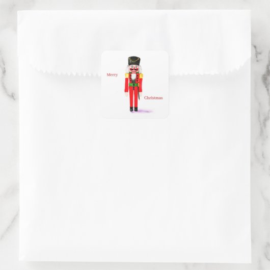 Sticker Carré Nutcracker Christmas (Sac)