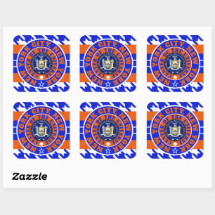 Sticker Carré NYCCOU NEW YORK CITY (COU) nycht