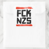 STICKER CARRÉ NZS FCK (Sac)