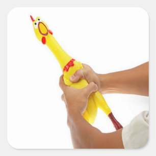 Sticker Carré Obstruction du poulet